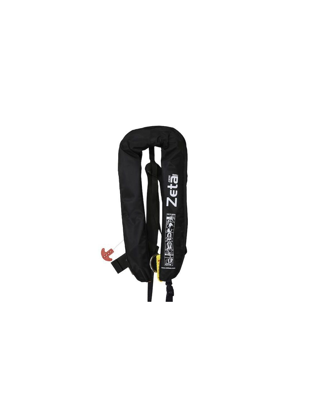 mengsel Direct vaak Reddingsvest 290n Sigma automaat met harnas zwart nu € 129.95 | | Rien de  Wolf
