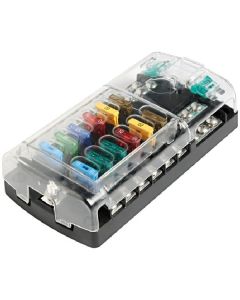 Zekeringhouder kast 12 delig