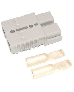 Batterij stekker grijs 16mm