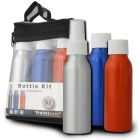Travelsafe alu bottles set 3 pcs