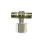 1x t-stuk 2x 1/4"bux1/4"li wartel