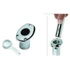 Vlaggenstokhouder 20mm verzonken