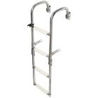 Zwemtrap rvs 5 delig grote boog