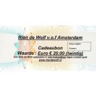 Cadeaubon € 20,=