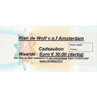 Cadeaubon € 30,=
