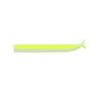 3 corps - Jaune Fluo Crazy Sand Eel 100 mm