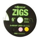 Korda  Ready Zigs 12' (360cm) size 10