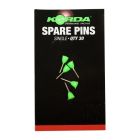 Korda  30 x Single Pins for Rig Safes