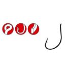 WORM 39 HOOKS BLACK # 2                 