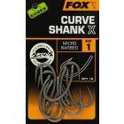 Fox Edges Curve Shank X size 1 / Micro Barbed