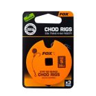 Fox Chod Rigs 30lb trans Khaki Rigidity - Size 5