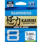 Shimano Kairiki Mantis Green 0.190mm 150m