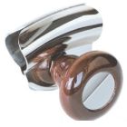 Stuurknop hout klassiek