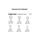 Dragon Split Ring 14" 10st 18kg
