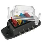 Zekering doorvoerblok 4 Max.30 amps per block