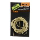 Fox Edges Hook Silicone Size 10-7 - trans khaki  x 1.5m