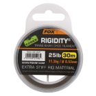 Fox Edges Rigidity Chod Filament 0.53mm 25lb x 30m - trans khaki