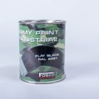 Legerverf 1 liter flat black