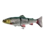 4D LINETHRU TROUT 25CM 180G SLOW SINKING GREEN SILVER