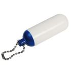 Mini fender sleutelhanger wit