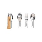 Outdoor bestekset, Opinel, Picnic Plus, 4-delig
