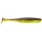 3.5" Easy Shiner - Green Pumpkin / Chartreuse
