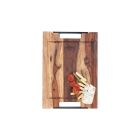 Pure Rose Wood Steakplank sapgoot en handvatten 35 x 25 cm