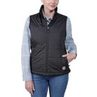 Rain defender dames bodywarmer met licht gewicht isolatie zwart