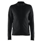 Fleece jack zwart