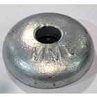 Aluminium anode schijf, boutverbinding 0.5KG