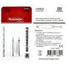 Roz. LIR425 Lithium Battery Pack 2pcs (rechargeable) 