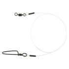 MATTE BLACK LEADER FLUORO 100LB 40CM    