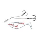 1 x 7 Surfstrand 30 kg 2 trebels No.2/0 V Piont Pike System 2 st