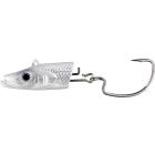 SANDY ANDY WEEDLESS JIG SPARE HEAD FOR 10CM BODY 18G 2PCS SILVER #1/0