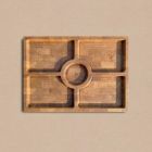 Snij-/serveerplank - Kopshout Eiken - 40 x 30 x 4