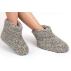 WoolWarmers Wollen Slof Dolly  Grijs 