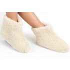 WoolWarmers Wollen Slof Dolly  Wit 