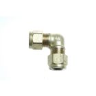 Knie messing 10 x 10 mm knel