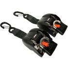 Speedstrap Tie-down automatisch oprolbare spanbanden, rvs ratel, 2 st.