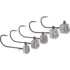 Westin MICRO NED JIG HEAD #2 4G BLACK NICKEL 3PCS LEAD