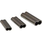 Westin DOUBLE WIRE CRIMP Ø1.2MM BLACK NICKEL 20PCS