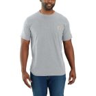 FORCE POCKET S/S T-SHIRT HEATHER GREY