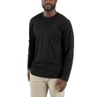 SUN DEFENDER L/S T-SHIRT BLACK