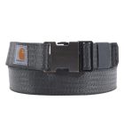 Rugged Flex™ Nylon Webbing Belt Gravel