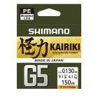 Shimano Kairiki G5 150m 0.13mm 4.1kg Orange