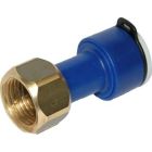 UniQuick tuleverbinder recht met schroefdraad R 1/2"