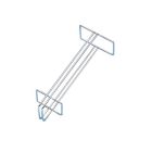 RVS Houder voor reddingswerplijn