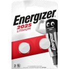 energizer Lithium 3V CR2025  pak a 2 stuks