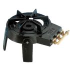 Ronde industrie Komfoor 3 kranen