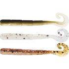 NED WORM CURLTAIL 5CM 0.5G CLEAR WATER MIX 23 6PCS